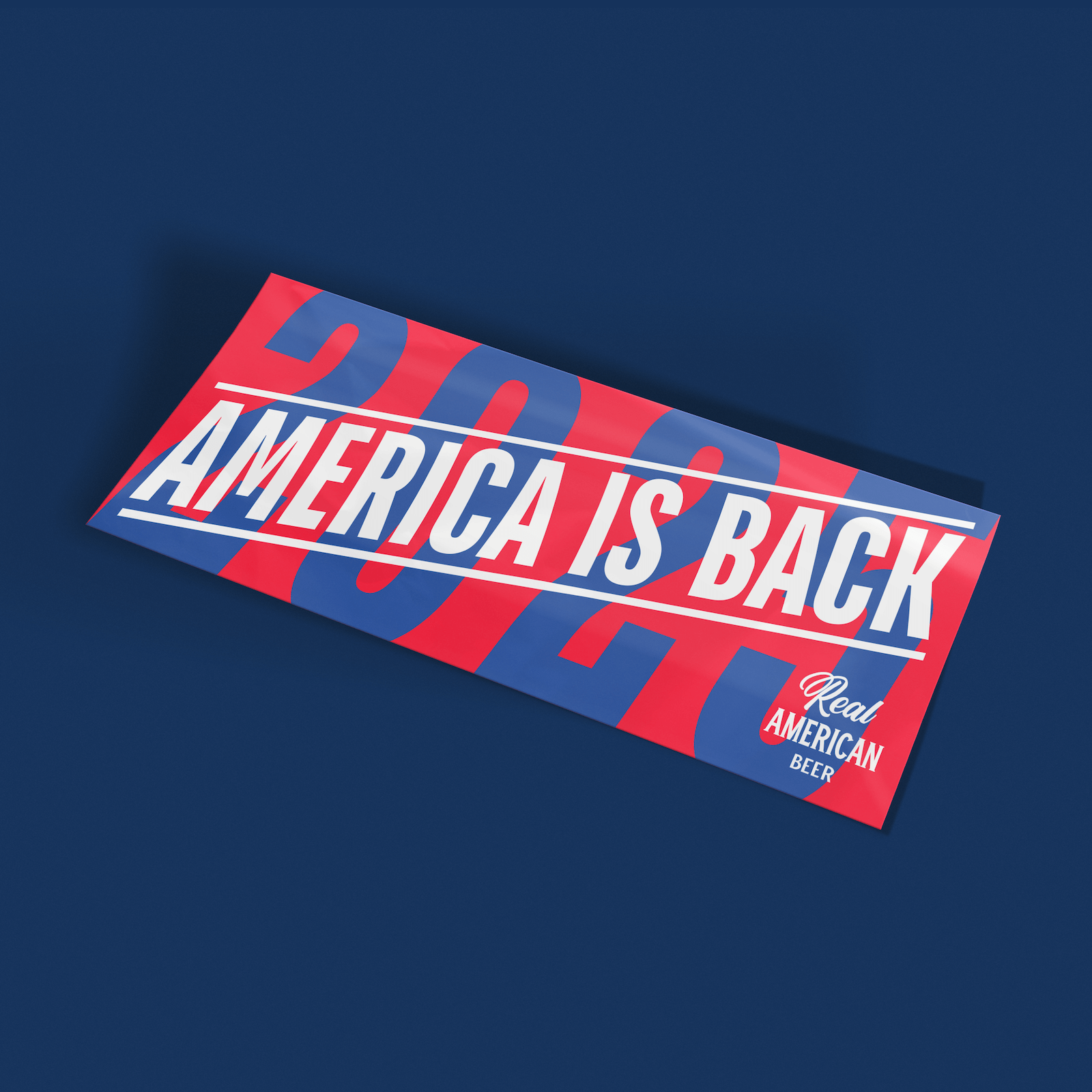 'America is Back' Bumper Sticker